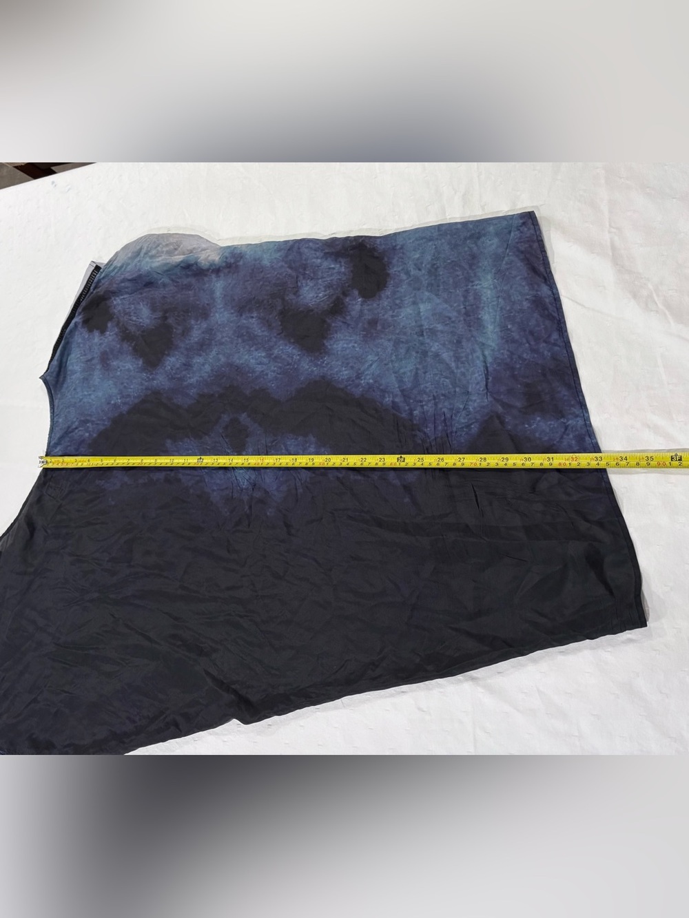 Pete & Greta Johnny Was Tie Dye Asymmetrical Top SM - Picture 10 of 14